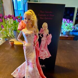 Avon Rose Splendor Barbie Doll (Pink Label 2010)